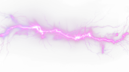 purple lightning bolt strike PNG cut out, thunderstorm lightning