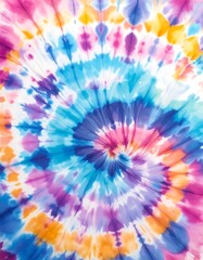 Vibrant tie-dye swirl pattern (4)