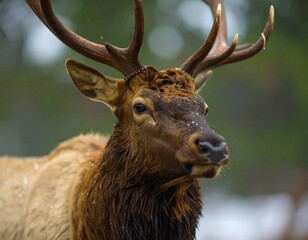 Fototapeta premium Hirsch