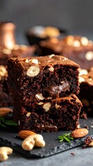 Brownies are a rich dessert, perfect for indulgence or a sweet treat