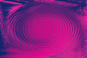 Abstract Pink and Purple Ripple Design with Concentric Circles for Modern Art and Design Projects Perfect for Backgrounds and Visual Effects