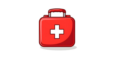 first aid kit cartoon, medical kit cartoon, cartoon first aid box, emergency kit cartoon, health kit cartoon, cartoon medicine box, cartoon medical bag, red cross kit cartoon, doctor kit cartoon, cart