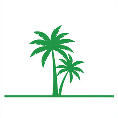 palm tree silhouette