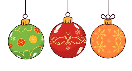 Christmas ornament ball illustration, Christmas bauble vector, Holiday decoration icon, Festive ornament art, Christmas ball design, Shiny Christmas bauble, Christmas tree ornament vector, Holiday dec