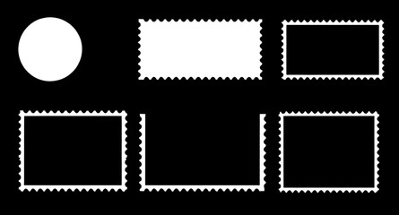 collection of stamp borders, retro stamp edge, stamp border vector, perforated border, stamp outline, stamp design set, old stamp frame, classic postage stamp, postal frame border, stamp edge design, 