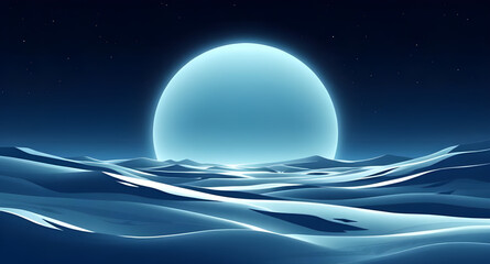 moon background, serene night cartoon, peaceful sky with moon, midnight sky illustration, cartoon nightscape, night horizon cartoon, starlit sky cartoon, astronomy background cartoon, celestial night 