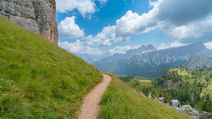 Cinque Torri Scenery, Dolomites Italy