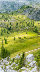Cinque Torri Scenery, Dolomites Italy