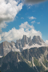 Cinque Torri Scenery, Dolomites Italy