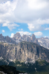 Cinque Torri Scenery, Dolomites Italy