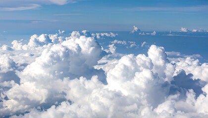 Beautiful Fluffy Cloudscape.