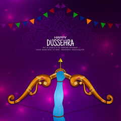 Happy Dussehra Indian cultural festival background