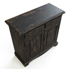  cabinet isolated on white background