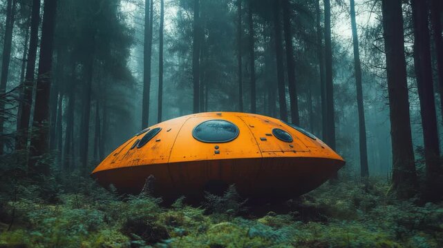Forest Orange Object