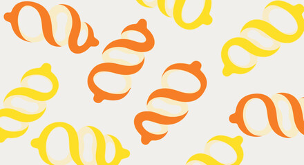 Organic Vegetable Spirals A Vibrant Food Pattern