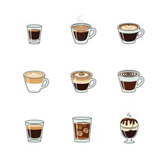 coffee cup icons