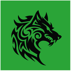 Ornamental Floral Design A classic black and white floral design element featuring elegant, curved leaves and intricate detailing. Perfect for use in decorative borders, logos