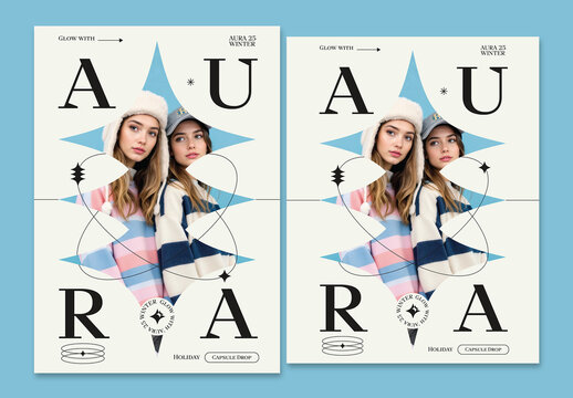Holiday Sale Poster Layout