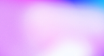A trendy abstract background with a grainy gradient texture. A soft, blurry blend of purple, pink, & blue with a luminous white glow. A modern, noisy, luminous wallpaper for posters & web design.