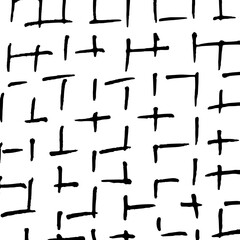 Monochrome hand-drawn crosshatch texture