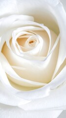Close-up of a pristine white rose (1)