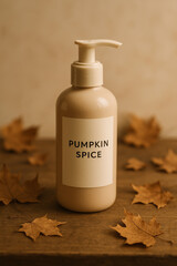 Pumpkin Spice Body Lotion Bottle
