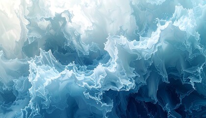 Abstract textured cloudscapes