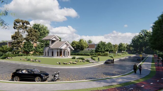 village in the mountains