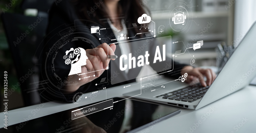 Poster ai chatbot using prompt engineering and llm deep learning delivers explainable generative ai for sma