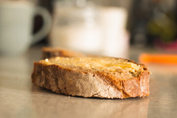 bread and coffee
