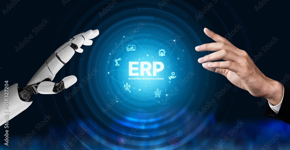 Poster ai optimizes erp platforms with centralized dashboards, automated data flow, and smart tools for man