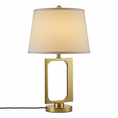 table lamp isolated on white background