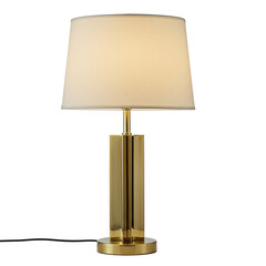 table lamp isolated on white background