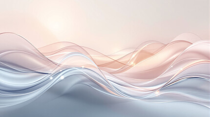 Obraz premium abstract blue wave background