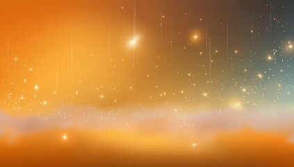 Vibrant ambiance with glittering backdrop artwork