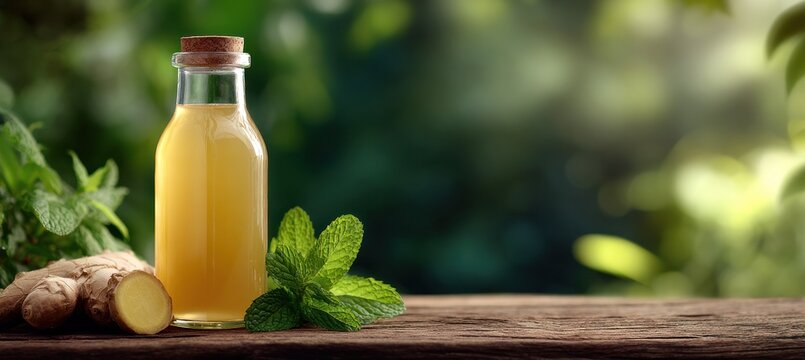Refreshing Ginger Mint Drink: Natural Health Elixir