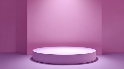 This background boasts a smooth purple gradient, paired with soft illumination and understated shadows, creating a perfect environment for product placement or textual content