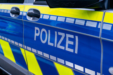 Deutscher Polizeistreifenwagen