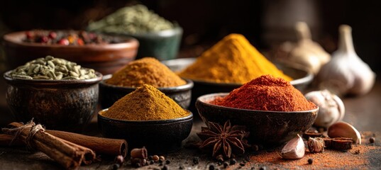 Vibrant Spices Collection: A Culinary Delight
