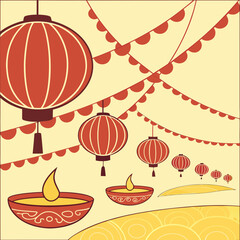  Diwali, one of the major religious festivals in Hinduism, Jainism, and Sikhism, lasting for five days from the 13th day of the dark half of the lunar month ...