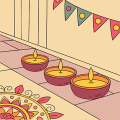  Diwali, one of the major religious festivals in Hinduism, Jainism, and Sikhism, lasting for five days from the 13th day of the dark half of the lunar month ...