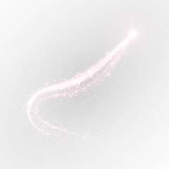 Fiery comet with glowing flames and magical energy.