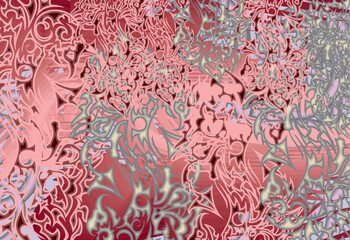 Bright textured backdrop creared by bird or floral motifs for textiles or fabrics. Orrnamental tropical motifs for dynamic posters, business concepts, covers, batiks, interior solutions, tiles, prints