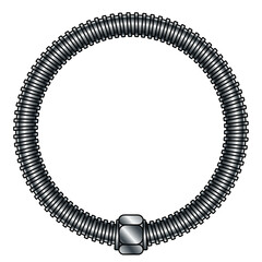 Abstract circular thread