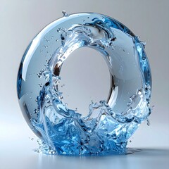 Abstract water ring