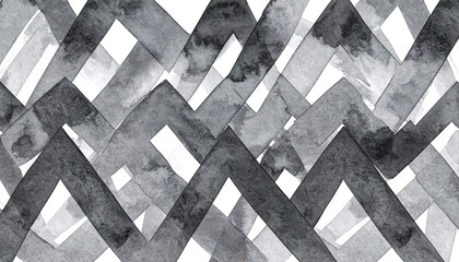 Abstract watercolor geometric pattern