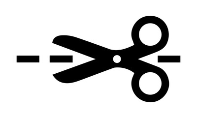 scissors and cross