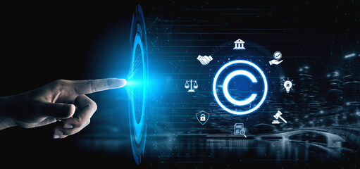 Copyright protection highlights copyright, intellectual property, and legal ownership through law,...