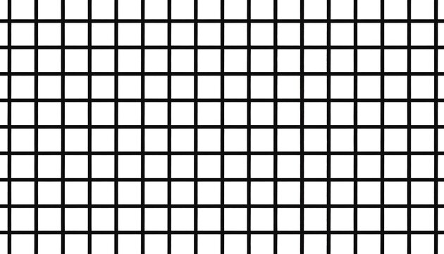 Grid pattern of black lines on white background