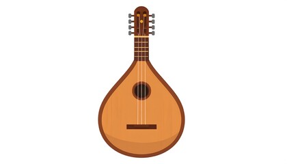 Illustration of a stringed instrument